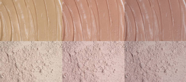 istock Liquid foundation with matching matt powder. 1272444152
