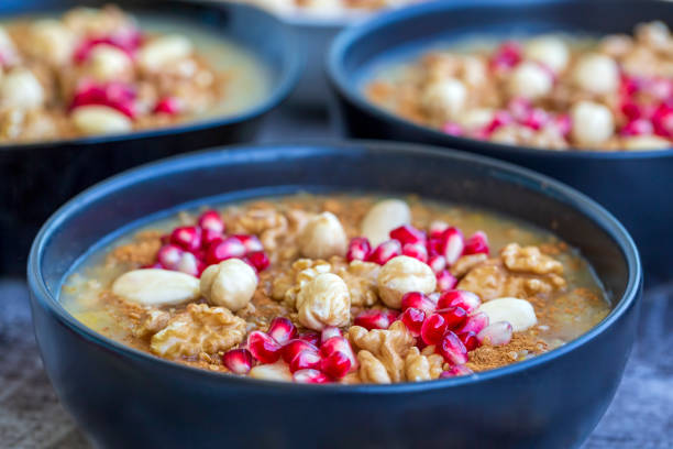 istock Traditional delicious Turkish desserts; Ashura (Asure) 1272454675