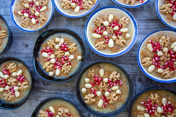 istock Traditional delicious Turkish desserts; Ashura (Asure) 1272455050