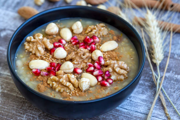 istock Traditional delicious Turkish desserts; Ashura (Asure) 1272455908