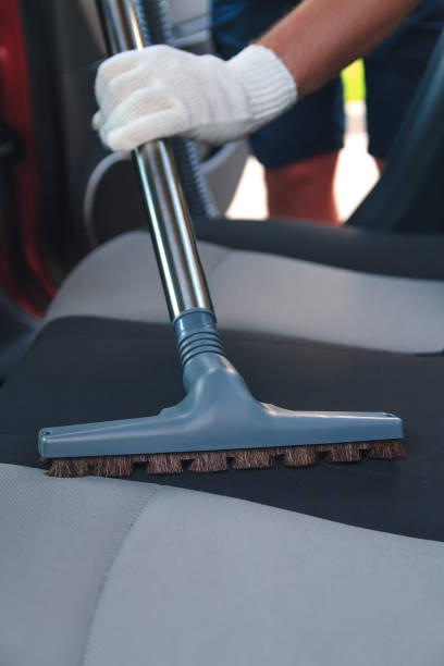 istock Vacuum cleaning car seats 1272455922