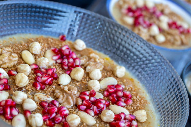 istock Traditional delicious Turkish desserts; Ashura (Asure) 1272456222