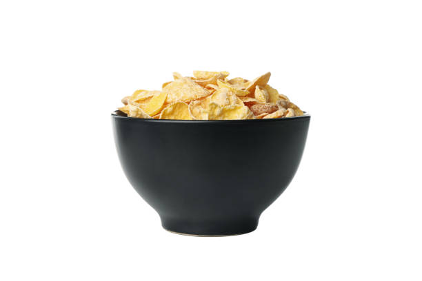 istock Bowl with muesli isolated on white background 1272459000