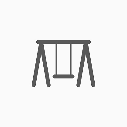 swing icon, swings vector