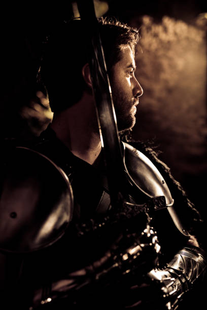 istock Attentive medieval fantasy knight 1272461598