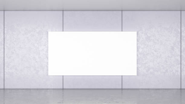 istock Blank advertising billboard in underground tunnel 1272465159