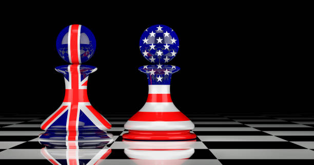 istock The Great Britain and the United States relations concept. 3D rendering 1272468372