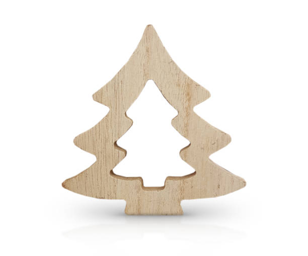 istock Wooden Christmas Tree Decoration 1272471094