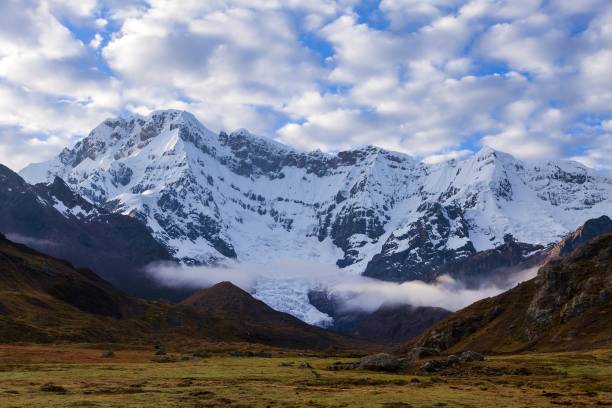 istock Ausangate Andes mountains in Peru evening view 1272472786