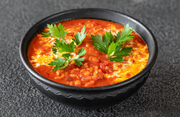istock Bowl of lentil soup 1272472957