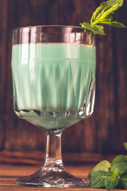 istock Glass of Grasshopper Cocktail 1272472978