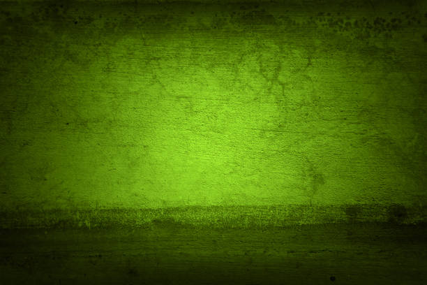 Green concrete wall stock photo
