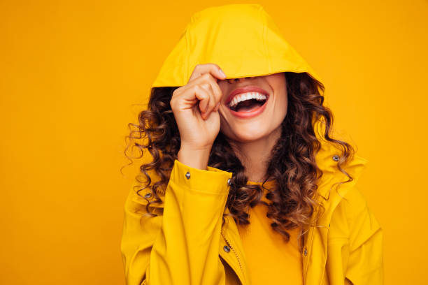 istock Woman in raincoat 1272477004