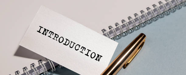 istock Word INTRODUCTION on paper on office desk 1272478727