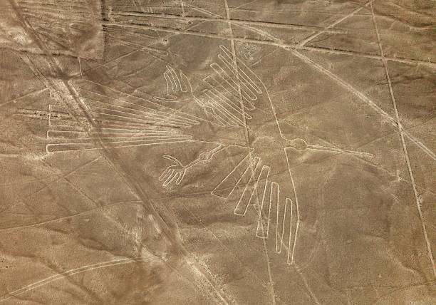 geoglify condor, tajemnicze linie i geoglify nazca - ice texture zdjęcia i obrazy z banku zdjęć