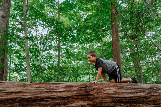 istock Family doing trail in summer 1272479862