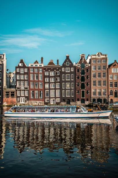 Amstel River Canal Tourism At It's Peak