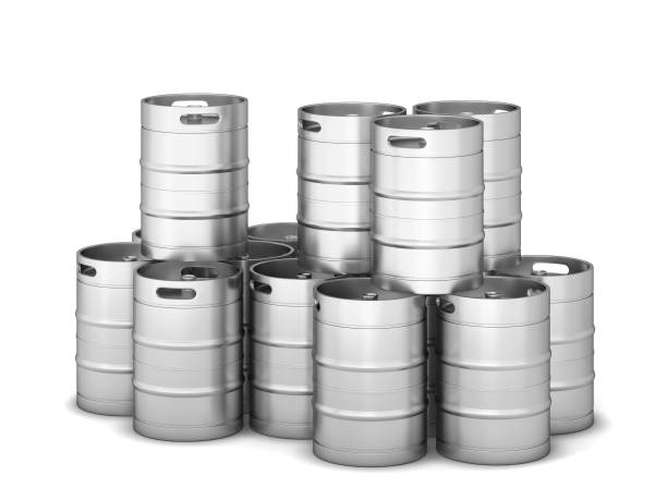 Metal beer keg