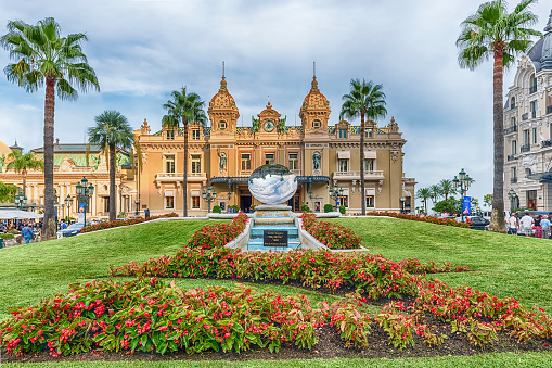 Honolulu,HI, USA - November 26, 2016: Iolani Palace in Honolulu, Hawaii, the only royal palace in the United States. Built by King Kalakaua in 1882. Home of the last two monarchs of Hawaii.