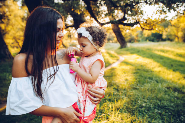 istock Happy mother bonding with her daughter 1272491457