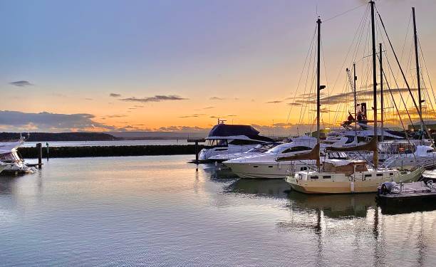 istock Marina Boat Scene in Poole, Dorset 1272492936