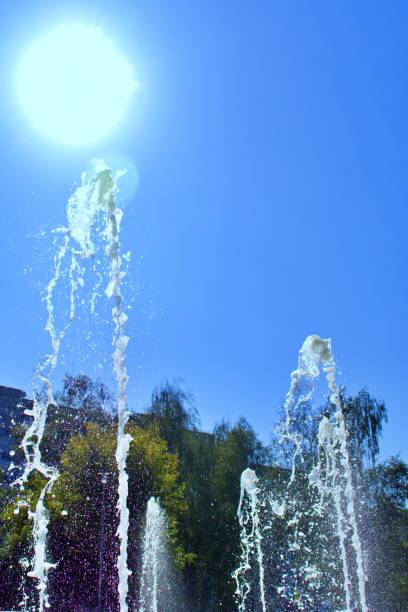 istock fountain cheerful jets touch the sun 1272500117
