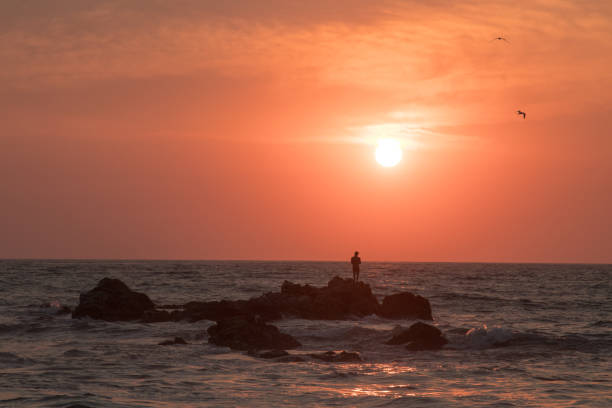 istock sunset in Puerto Escondido, Oaxaca, Mexico. 1272505852