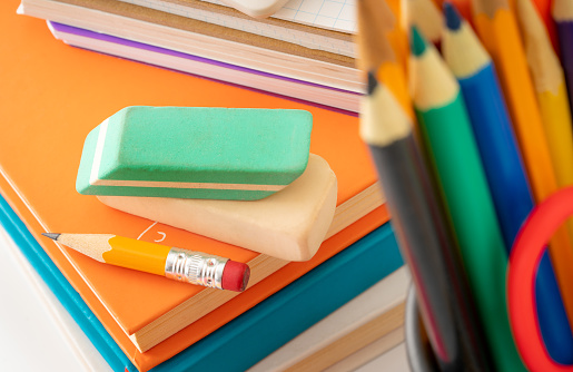 Back to School Concept with Stationery Supplies