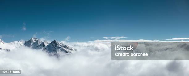 Above The Fog Stock Photo - Download Image Now - Mountain, Sky, Mountain Peak