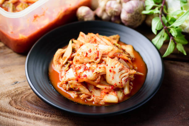 istock Korean food, Kimchi cabbage 1272516718