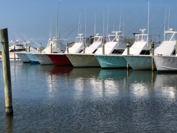 istock Colorful Yachts Lined Up in Harbor 1272521005