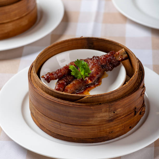 Chicken feet closeup