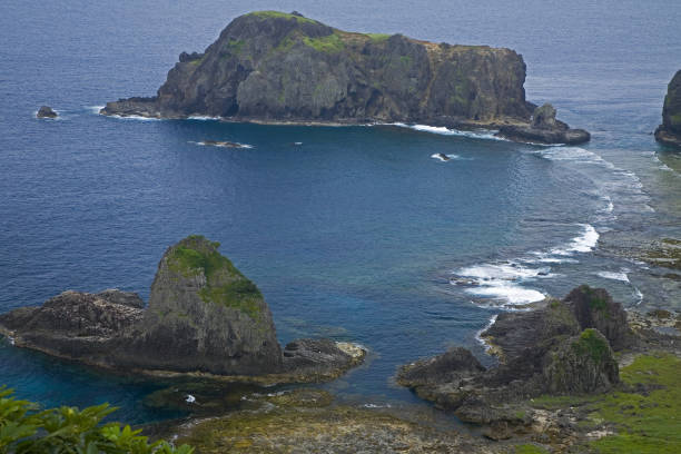 istock Taitung Green Island Sleeping Beauty Rock coast 1272548666