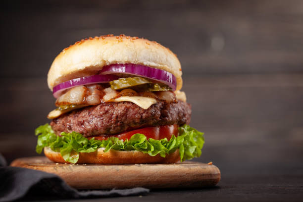 istock Homemade tasty beef burger 1272548951