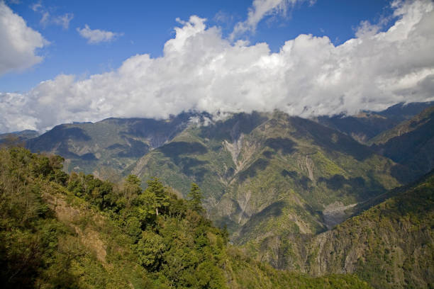 istock Mountains on Nanheng Highway Kaohsiung Taiwan 1272551703