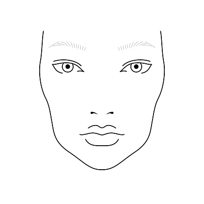 Ilustración de Carta Facial De Maquillaje Femenino y más Vectores Libres de  Derechos de Cara humana - Cara humana, Tabla - Medios visuales, Maquillaje  - iStock