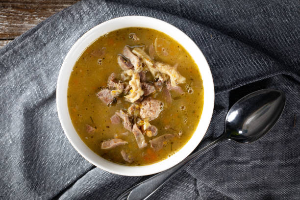 istock Hot tripe from chicken stomachs. 1272554249