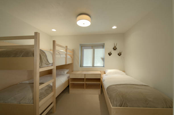 istock Bunk bed in bedroom of mansion 1272555938