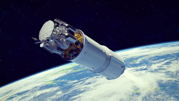 istock Lunar rover flies to the moon 1272556049