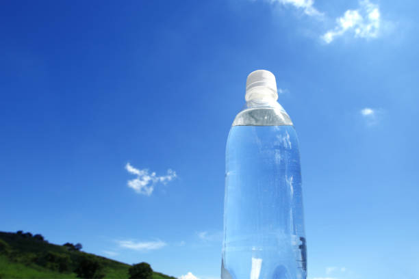 istock PET bottle, blue sky and green 1272564230