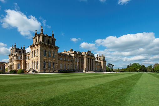 Blenheim Palace is an UNESCO World Heritage site and is currently occupied by the 12th Duke of Marlborough. Built between 1705 and 1722, it is located in Woodstock, Oxfordshire and was also the birthplace of Sir Winston Churchill.