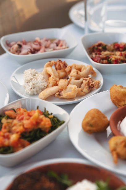 istock Turkish and Greek Traditional Dinning Table with Special Alcohol Drink Raki 1272579838
