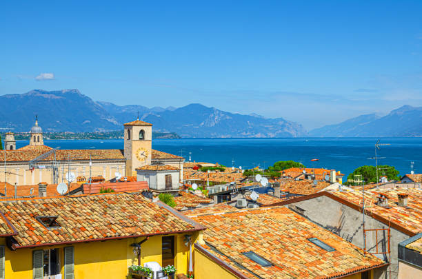 istock Aerial panoramic view of Desenzano del Garda 1272582595