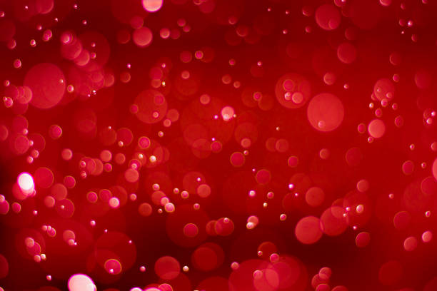 istock Abstract red bokeh background with soft blur bokeh light effect, background bokeh 1272591738