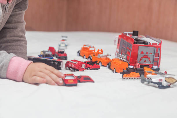 Toy red firetrucks \
