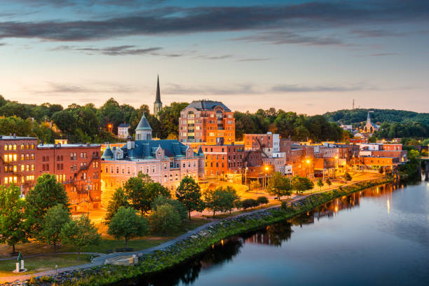 istock Augusta, Maine, USA Skyline 1272601345