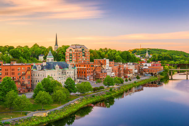 istock Augusta, Maine, USA Skyline 1272601535