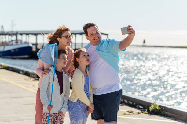 istock Funny Family Selfie 1272606995