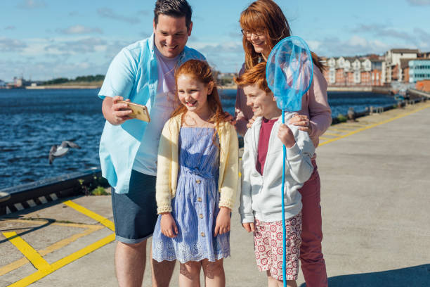 istock Family Selfie on the Promenade 1272607962