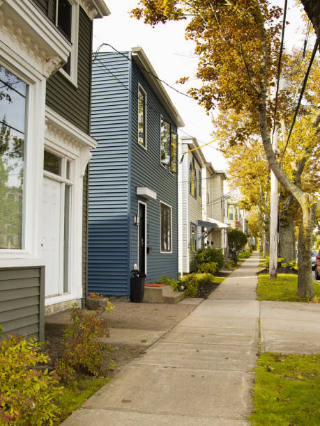 istock Homes in residential district, Halifax. 1272611163
